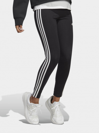 Легінси спортивні adidas Essentials 3-Stripes High-Waisted Single Jersey модель IC7151 — фото 3 - INTERTOP