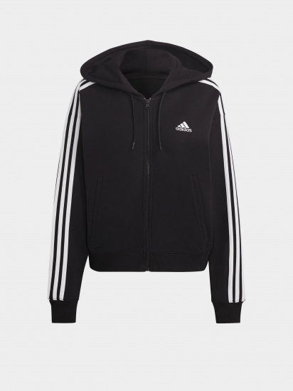 Кофта спортивна adidas Essentials 3-Stripes French Terry Bomber Full-Zip модель IC8781 — фото 7 - INTERTOP