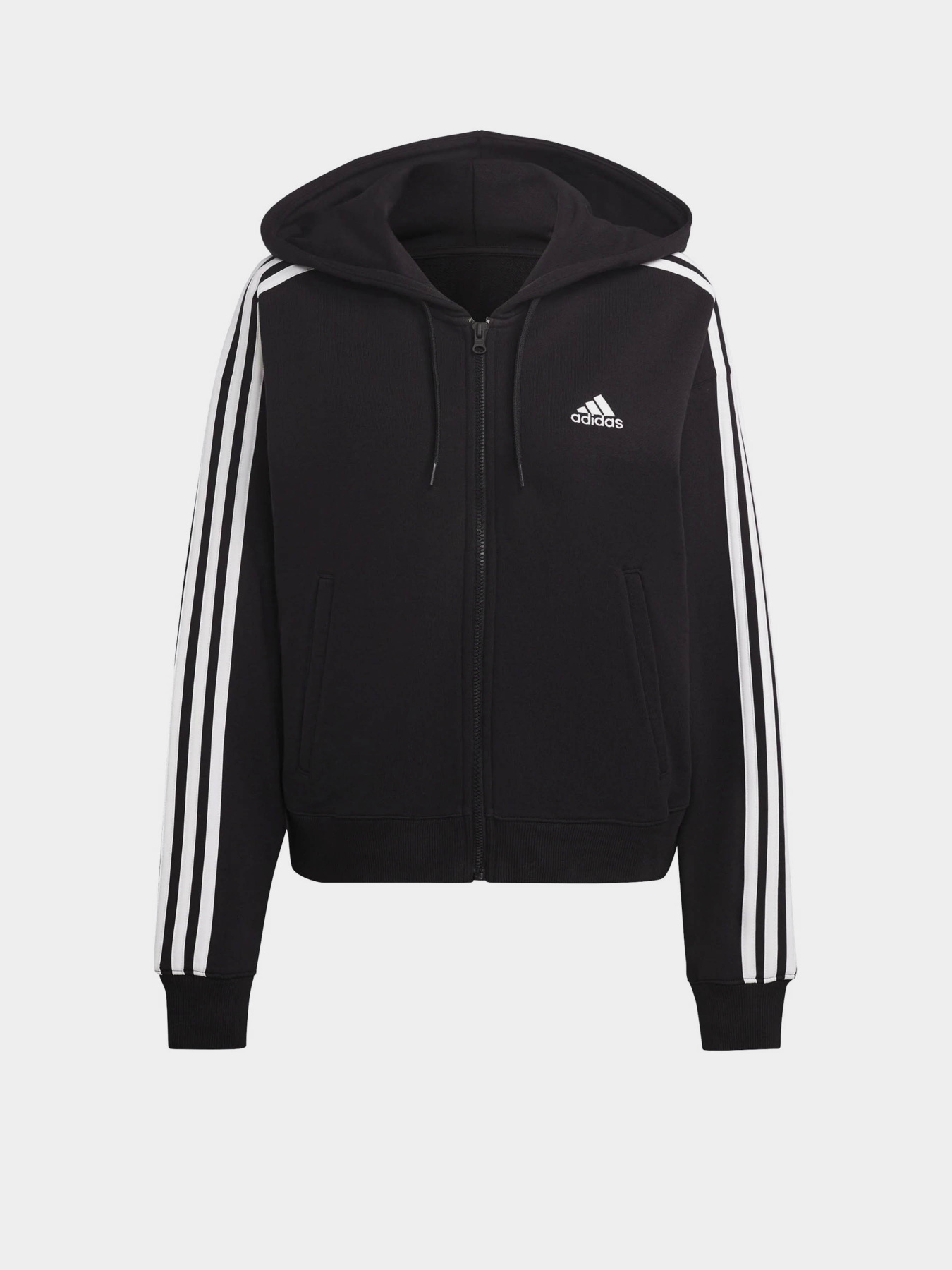 Спортивна кофта Adidas ESSENTIALS 3-STRIPES FRENCH TE модель IC8781 Фото