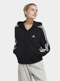 Спортивна кофта Adidas ESSENTIALS 3-STRIPES FRENCH TE модель IC8781 Фото