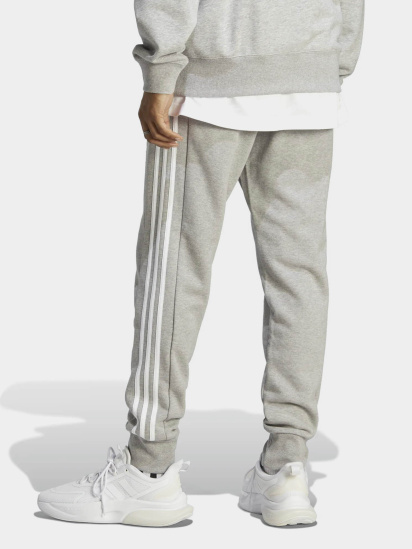 Штани спортивні adidas Essentials French Terry Tapered Cuff 3-Stripes Sportswear модель IC9407 — фото - INTERTOP