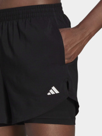 Шорты спортивные Adidas MIN 2IN1 SHO модель HN1044 Шорты спортивные Adidas MIN 2IN1 SHO модель HN1044 Фото