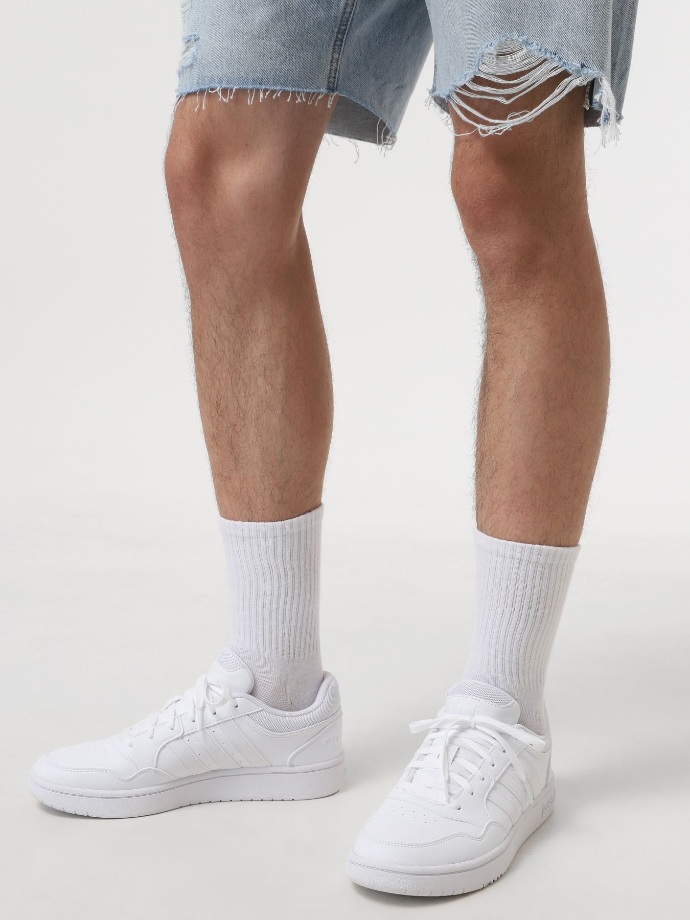 Кеды низкие Adidas Hoops 3.0 модель IG7916 Фото