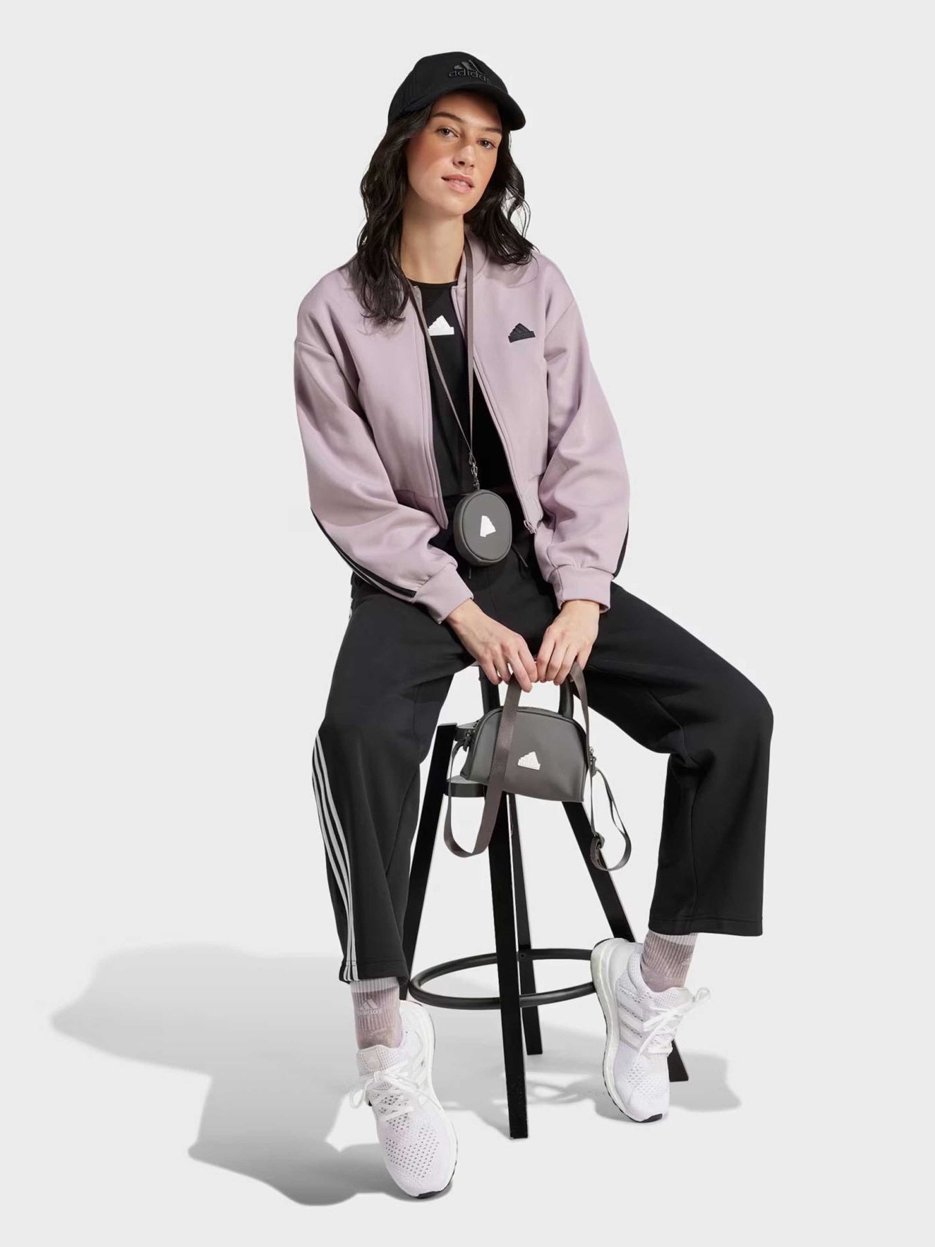 Спортивна кофта Adidas FI 3S модель IS3652 Спортивна кофта Adidas FI 3S модель IS3652 Фото