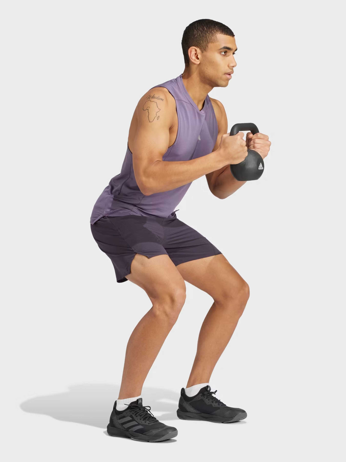 Спортивная майка Adidas D4T HR TK модель IS3711 Фото