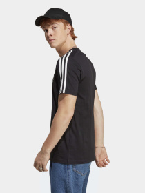 Футболка Adidas Essentials Single Jersey 3-Stripes модель IC9334 Фото