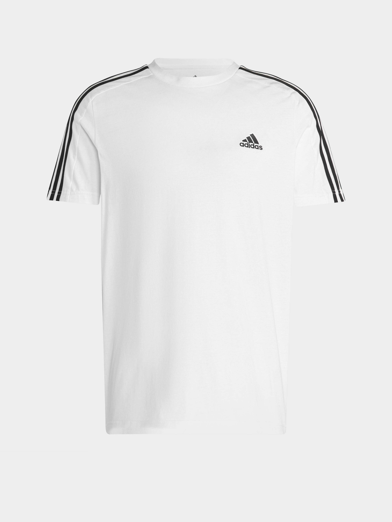 Футболка Adidas ESSENTIALS SINGLE JERSEY 3-STR модель IC9336 Фото