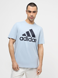 Блакитний - Футболка adidas Sportswear