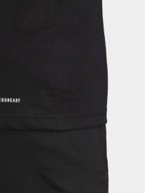 Футболка спортивная Adidas Train Essentials Feelready Logo Performance модель IB8273 Фото