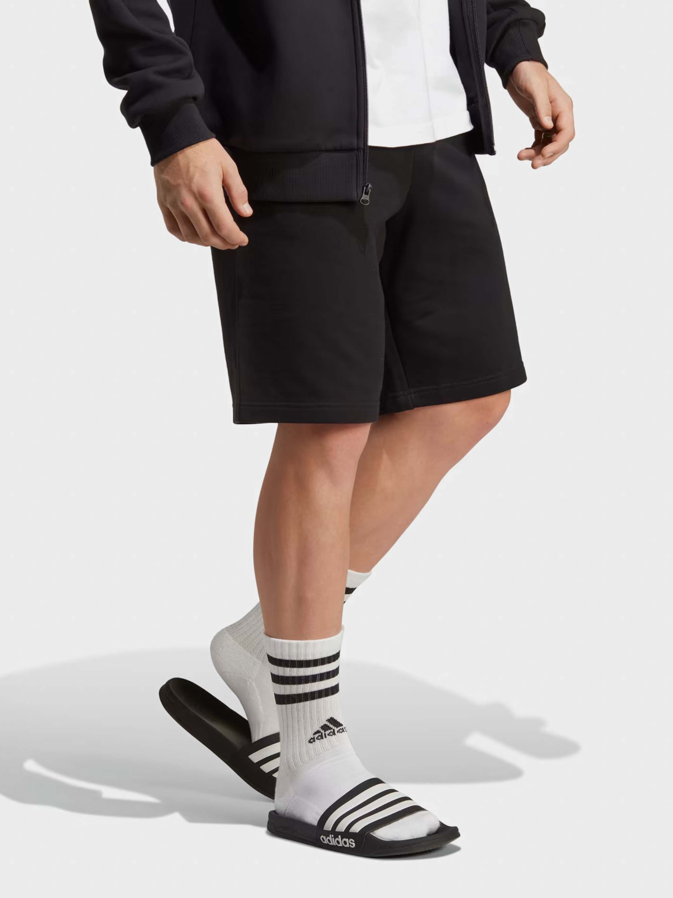 Шорты спортивные Adidas Essentials Big Logo French Terry модель IC9401 Фото