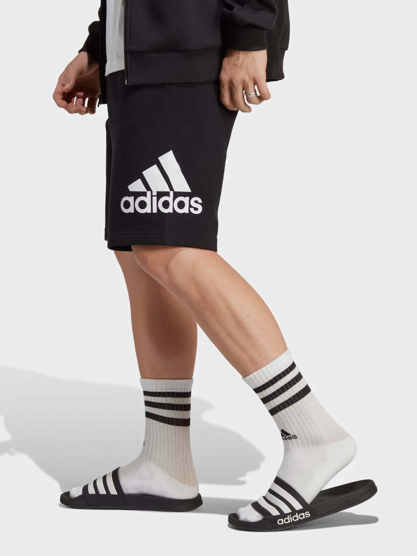 Шорты спортивные Adidas ESSENTIALS BIG LOGO FRENCH TER модель IC9401 Шорты спортивные Adidas ESSENTIALS BIG LOGO FRENCH TER модель IC9401 Фото