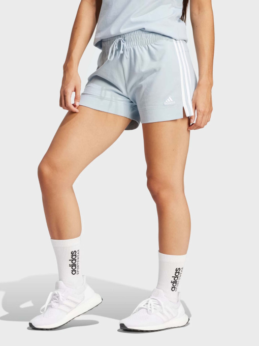 Шорты спортивные Adidas Essentials Slim 3-Stripes модель IR7460 Фото