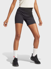 Шорты спортивные Adidas Lounge Ribbed High-Waist Bike модель IR8786 Фото