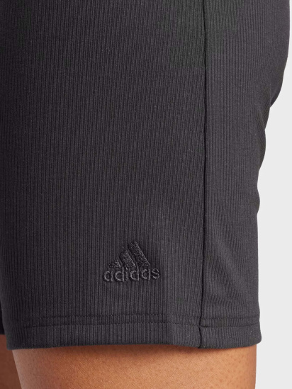 Шорти спортивні adidas Lounge Ribbed High-Waist Bike модель IR8786 — фото 3 - INTERTOP