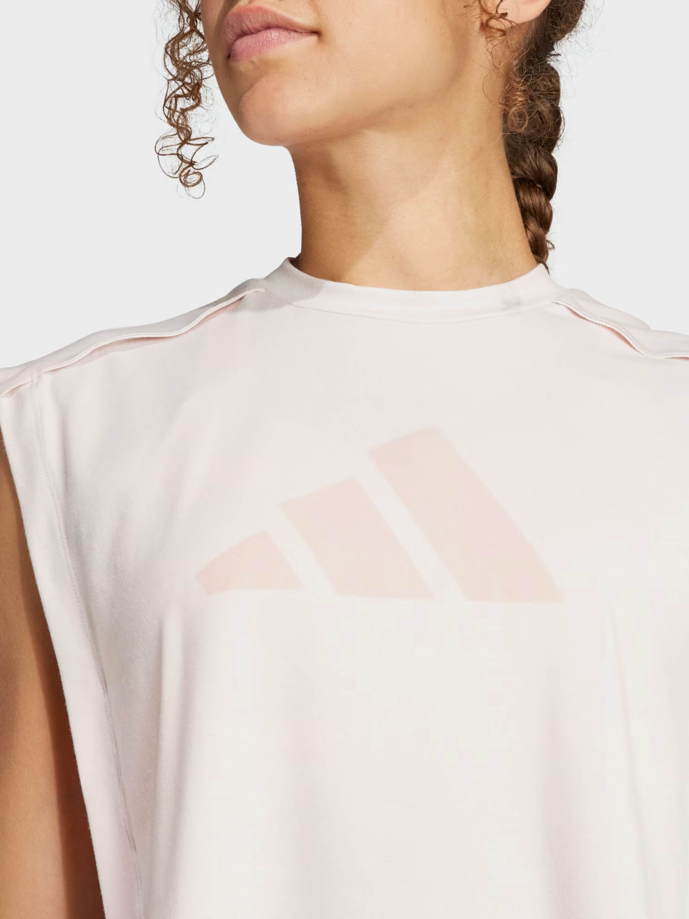 Спортивна майка Adidas POWER PERFORMANCE BIG LOGO модель IT2177 Фото