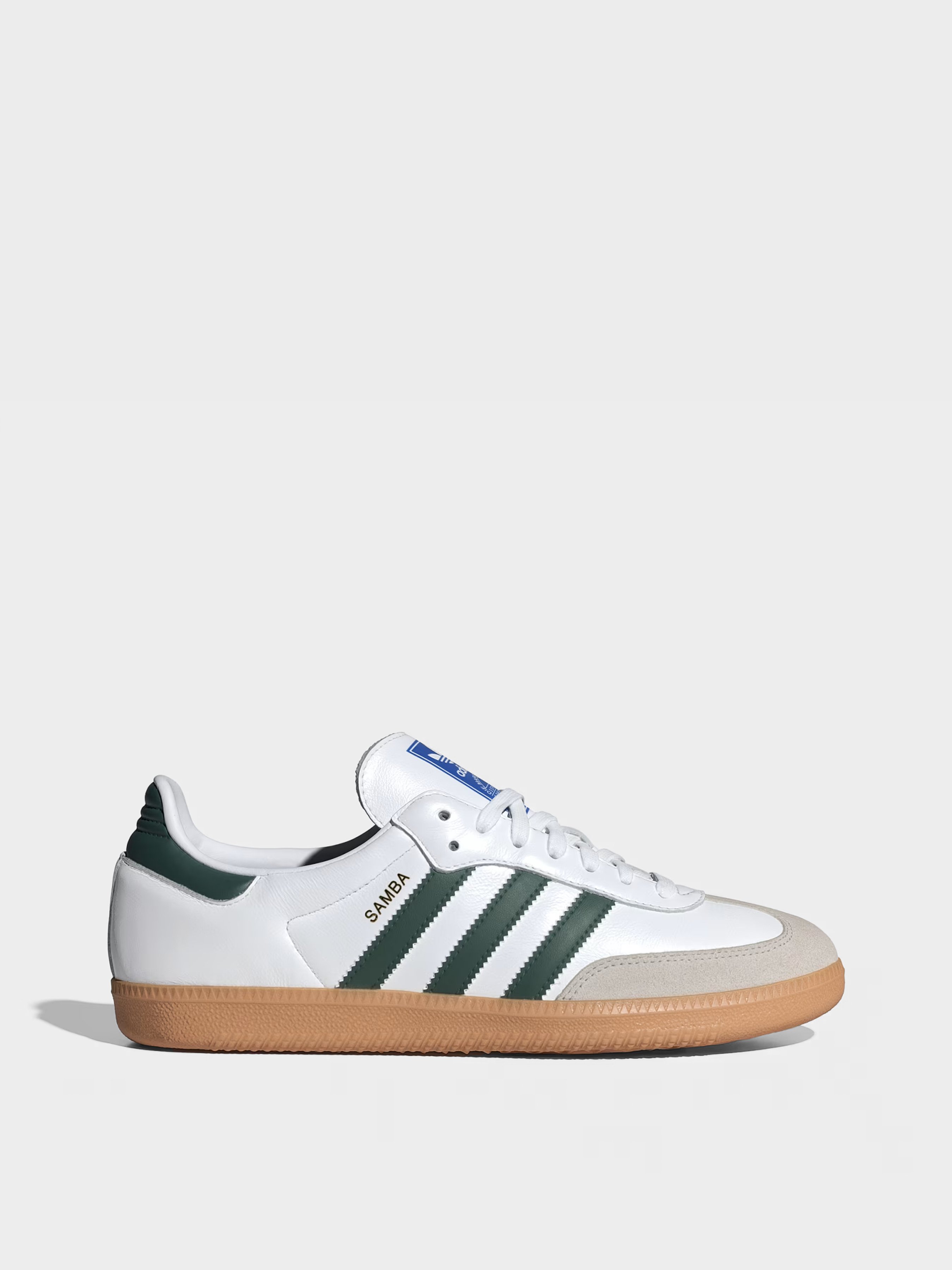 Шкіряні Чоловічі Кеди низькі adidas SAMBA OG COLLEGIATE (CN3788) колір білий adidas - купити в Україні