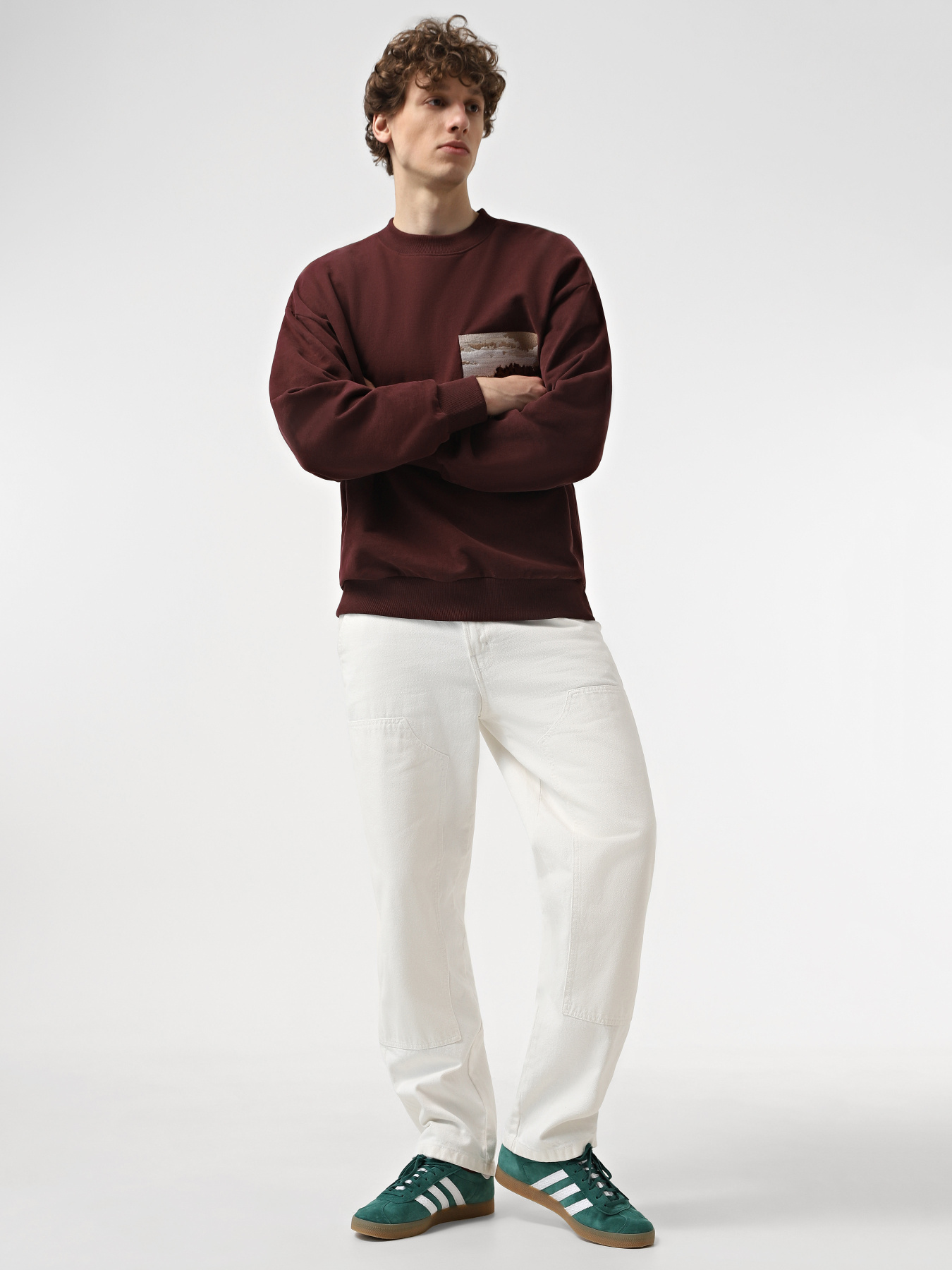 Кеды низкие Adidas Gazelle модель IF1016 Фото