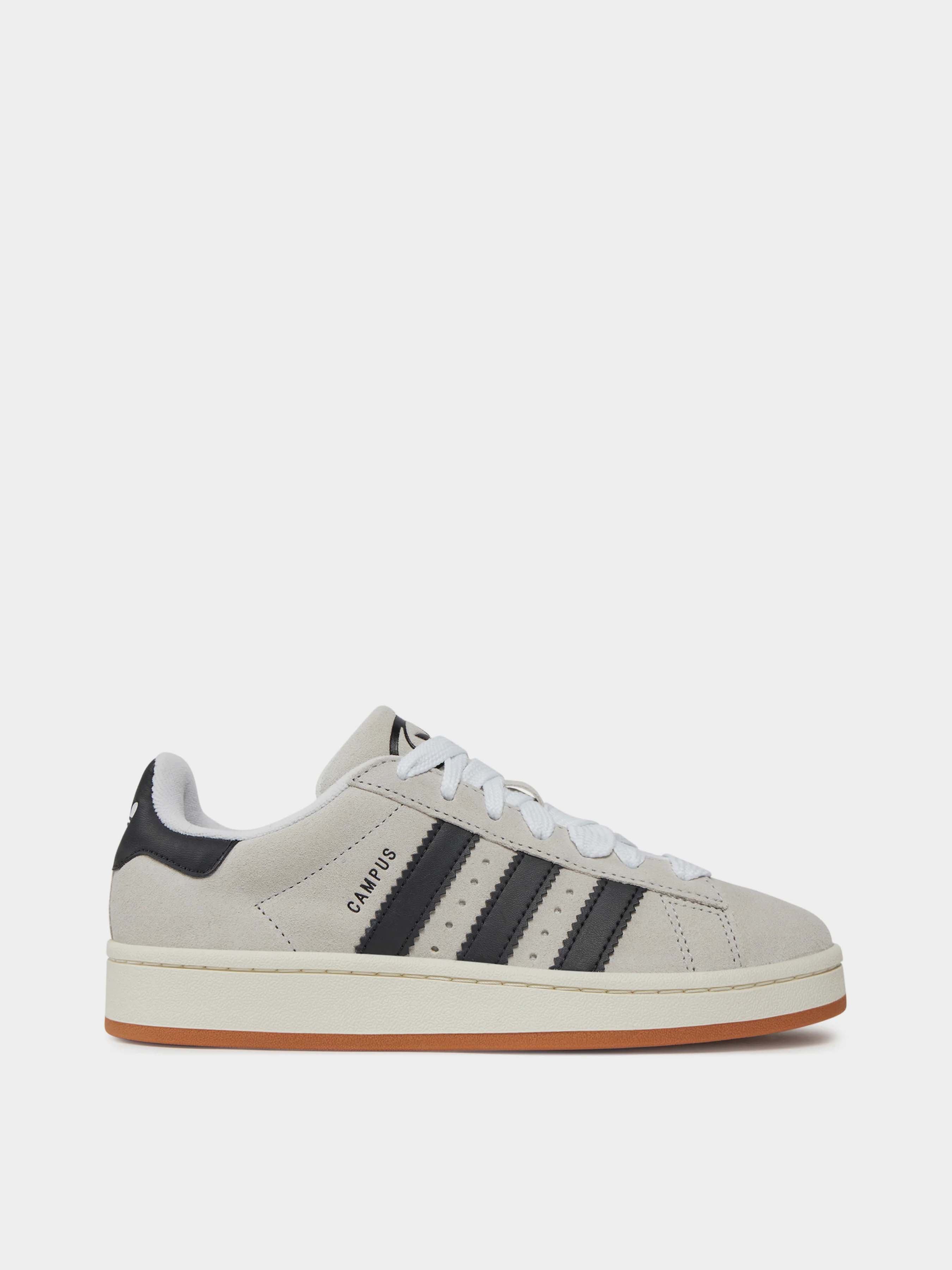Жіночі Кеди низькі adidas CAMPUS 00S (CN3802) колір сірий, матеріал шкіра/синтетичний матеріал adidas - купити в Україні