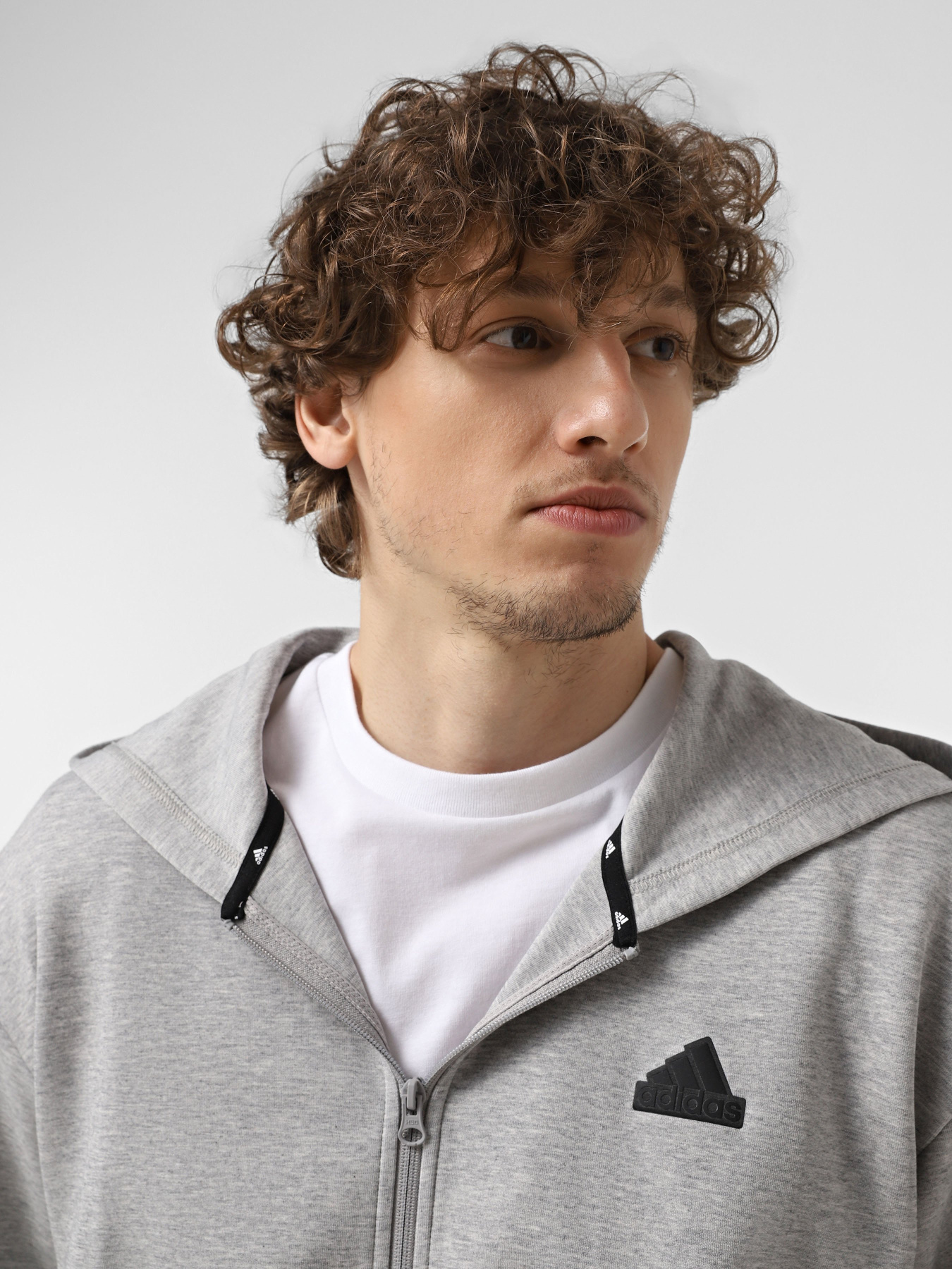 Спортивная кофта Adidas FUTURE ICONS DOUBLEKNIT FULL-Z модель IW8597 Спортивная кофта Adidas FUTURE ICONS DOUBLEKNIT FULL-Z модель IW8597 Фото