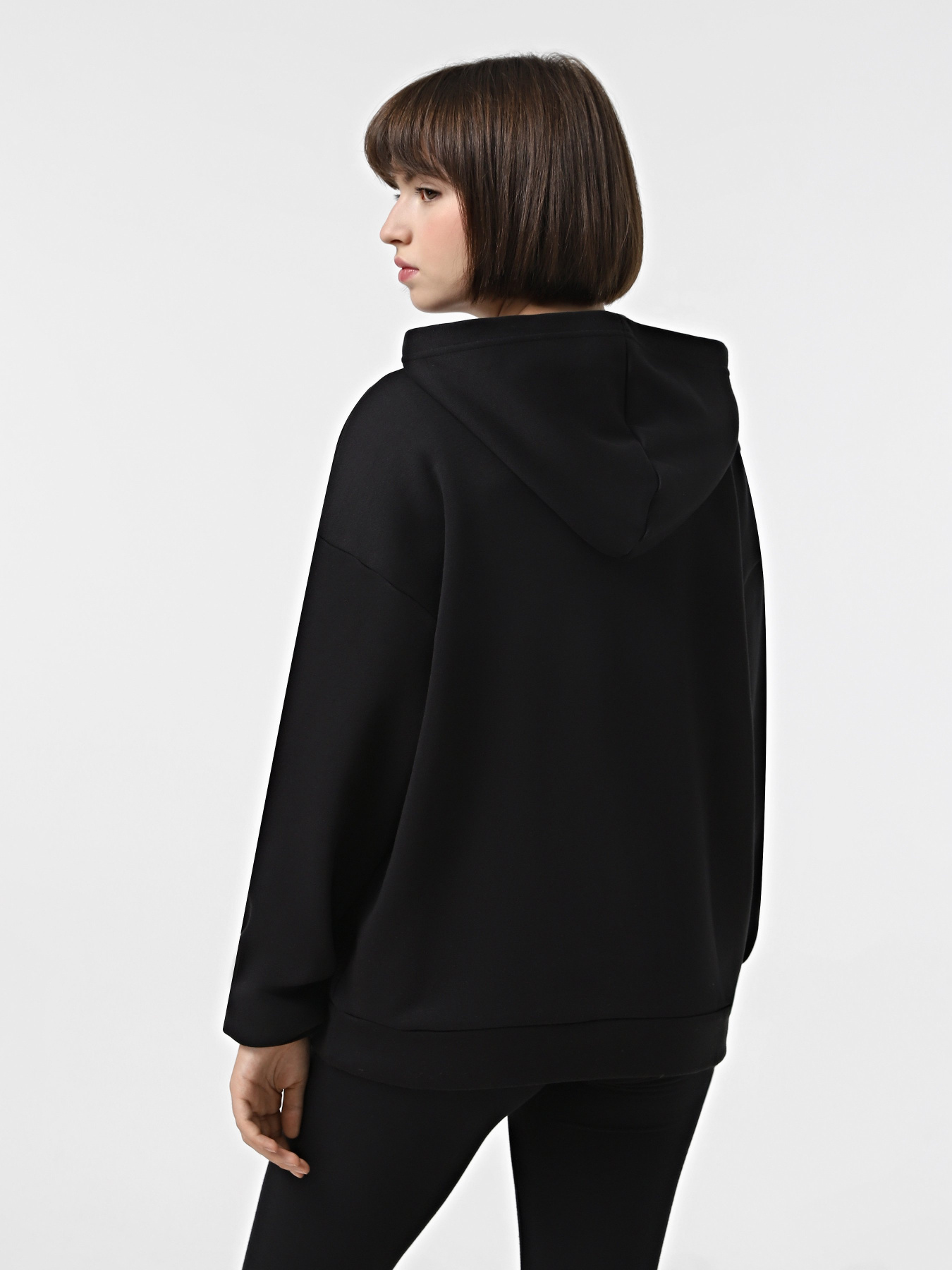 Худі Adidas TECH GRAPHIC FLEECE LOOSE модель IX3759 Фото