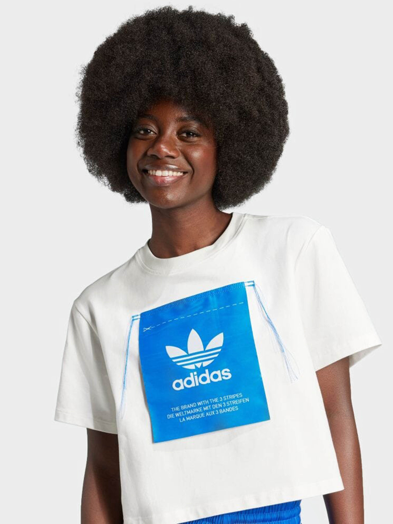 Футболка Adidas x KSENIASCHNAIDER Originals Labels модель IW5662 Фото