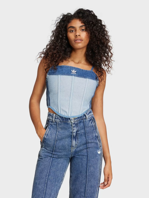 Корсет Adidas Х KSENIASCHNAIDER DENIM модель IW5671 Фото