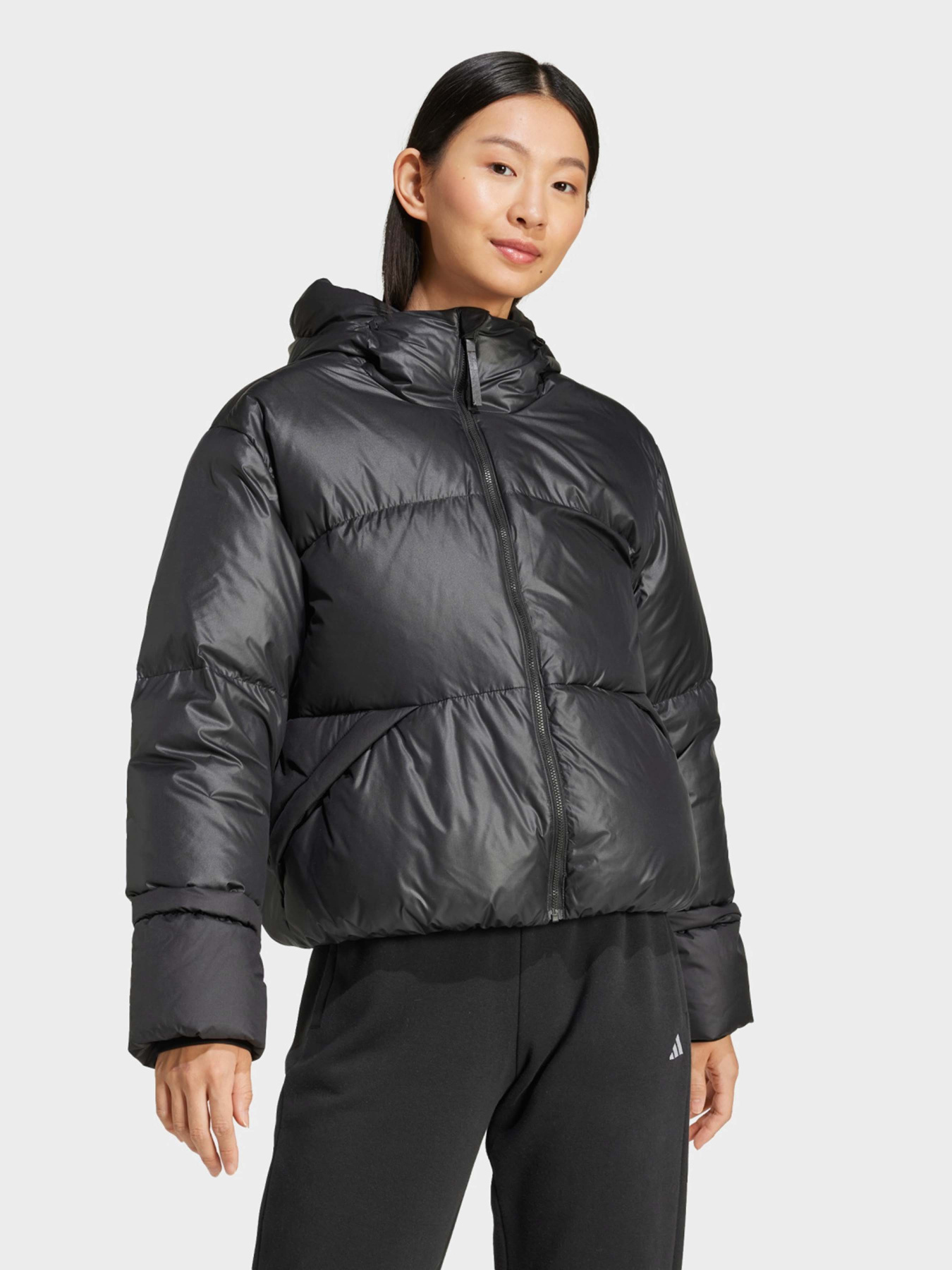 Зимняя куртка Adidas Big Baffle Sportswear модель IV9771 Фото