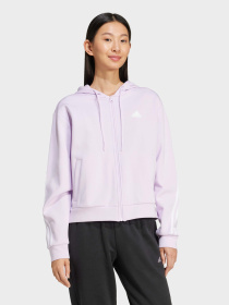 Кофта спортивная Adidas Future Icons 3-Stripes Full Zip Sportswear модель IW5256 Фото