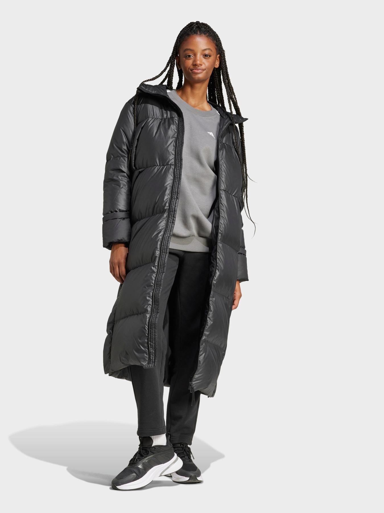 Пуховик Adidas Big Baffle Sportswear модель IV9770 Фото