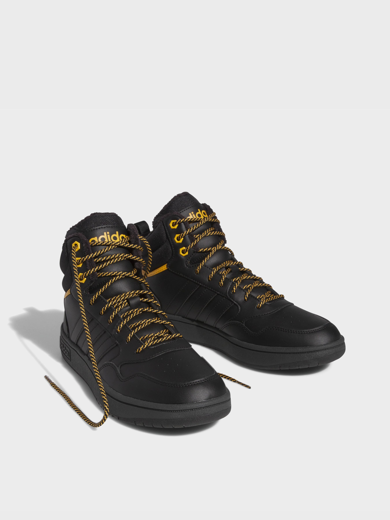 Кеды высокие Adidas Hoops 3.0 Mid Lifestyle Basketball Classic Fur Lining Sportswear модель IG7928 Фото