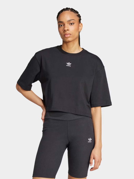 Футболки и поло Adidas ESSENTIALS CROP ORIGINALS модель IW5706 Фото