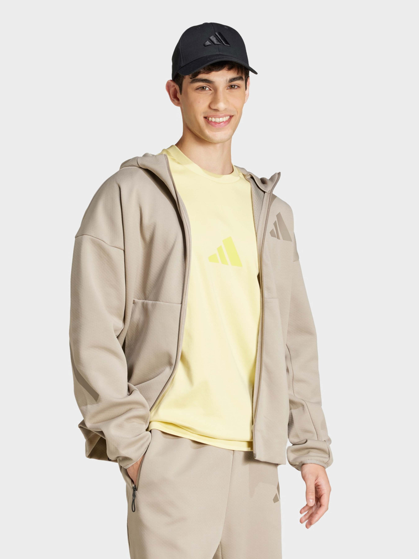 Кофта спортивная Adidas Z.N.E. Full-Zip Sportswear модель JC5495 Фото