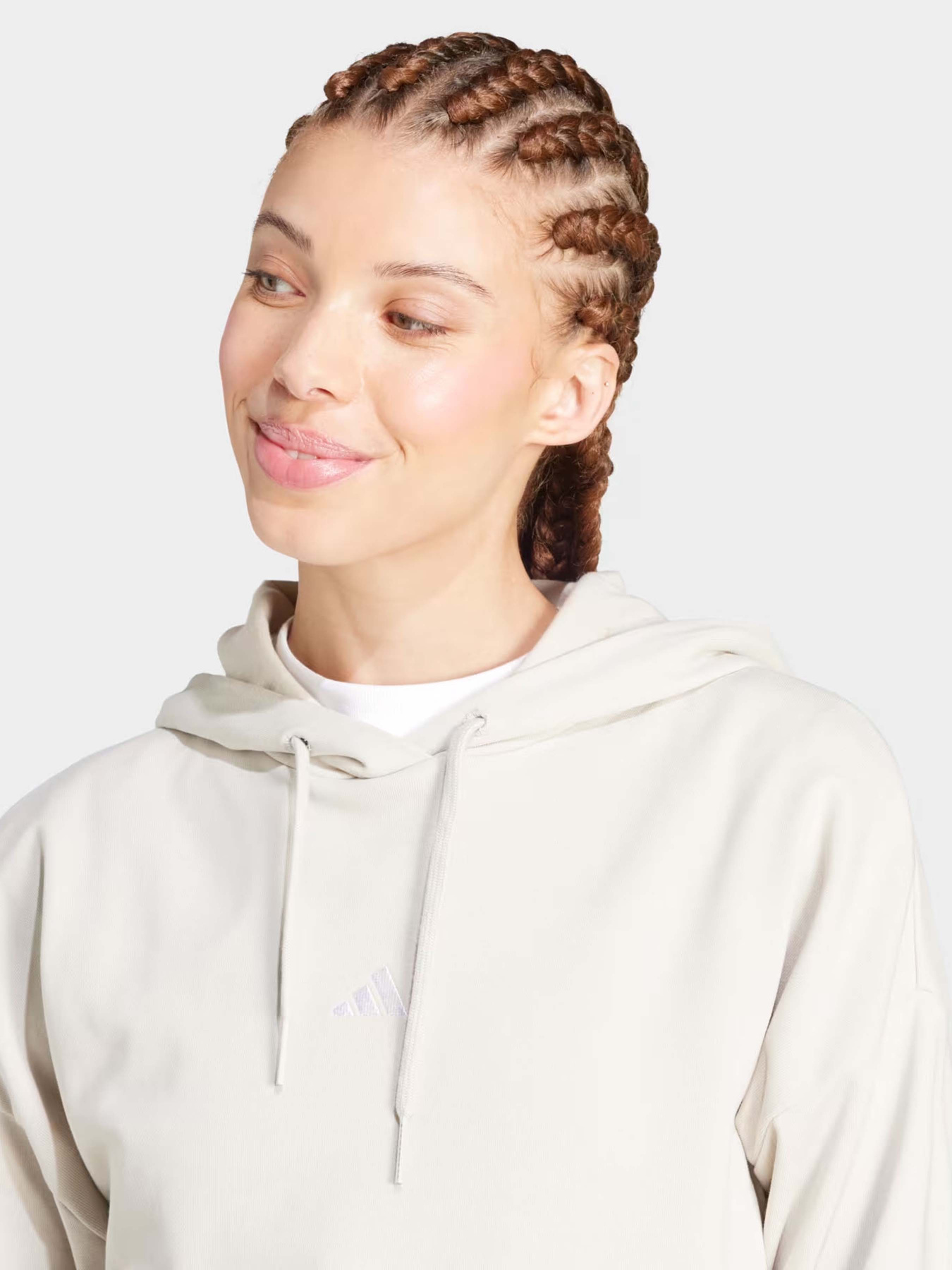 Худи Adidas Essentials Small Logo French Terry модель JC5934 Фото