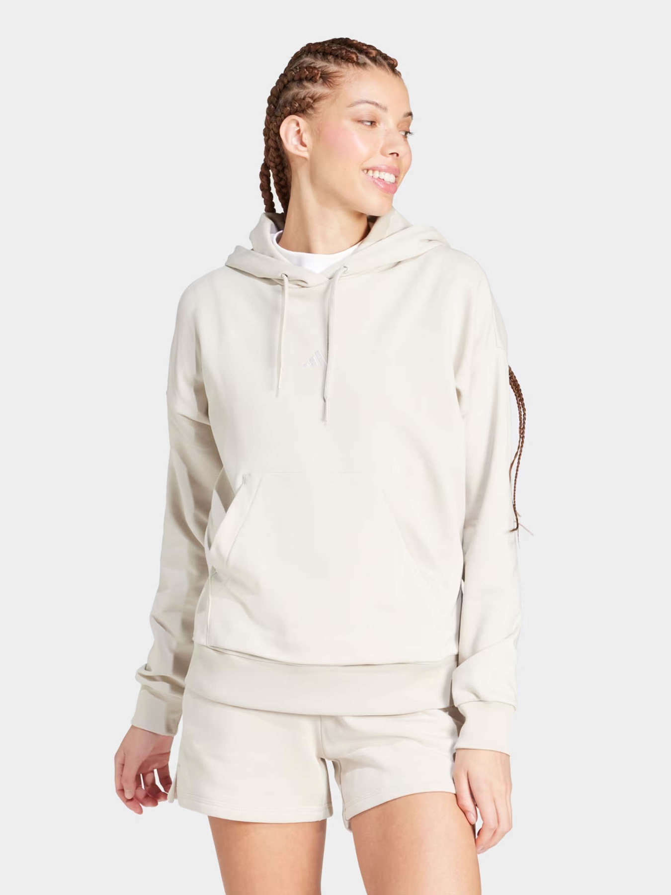 Худи Adidas Essentials Small Logo French Terry модель JC5934 Фото