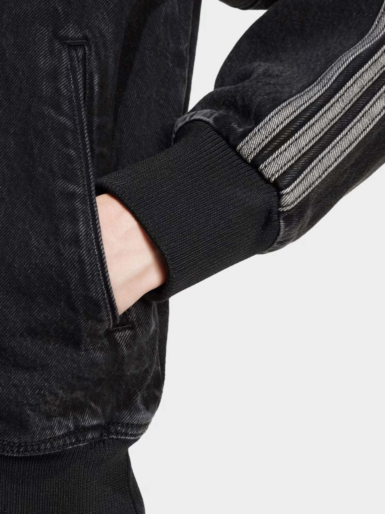 Спортивна кофта Adidas ADICOLOR DENIM FIREBIRD TRACK модель JC6717 Фото