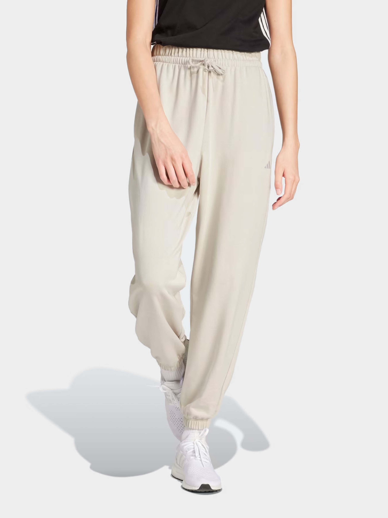 Штани спортивні Adidas Essentials Small Logo French Terry Cuffed модель JC8305 Фото