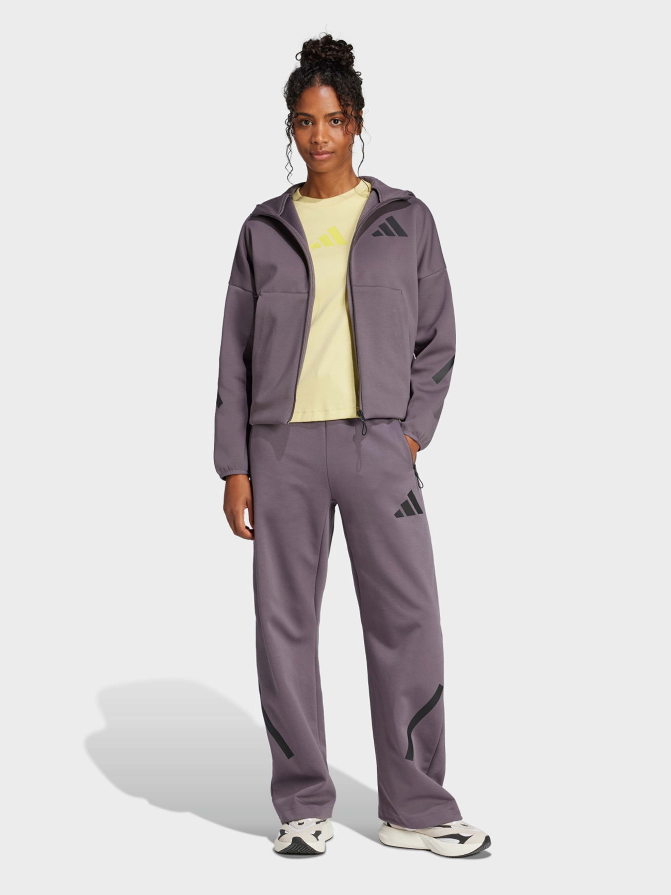 Кофта спортивная Adidas Z.N.E. Full-Zip Sportswear модель JD5985 Фото
