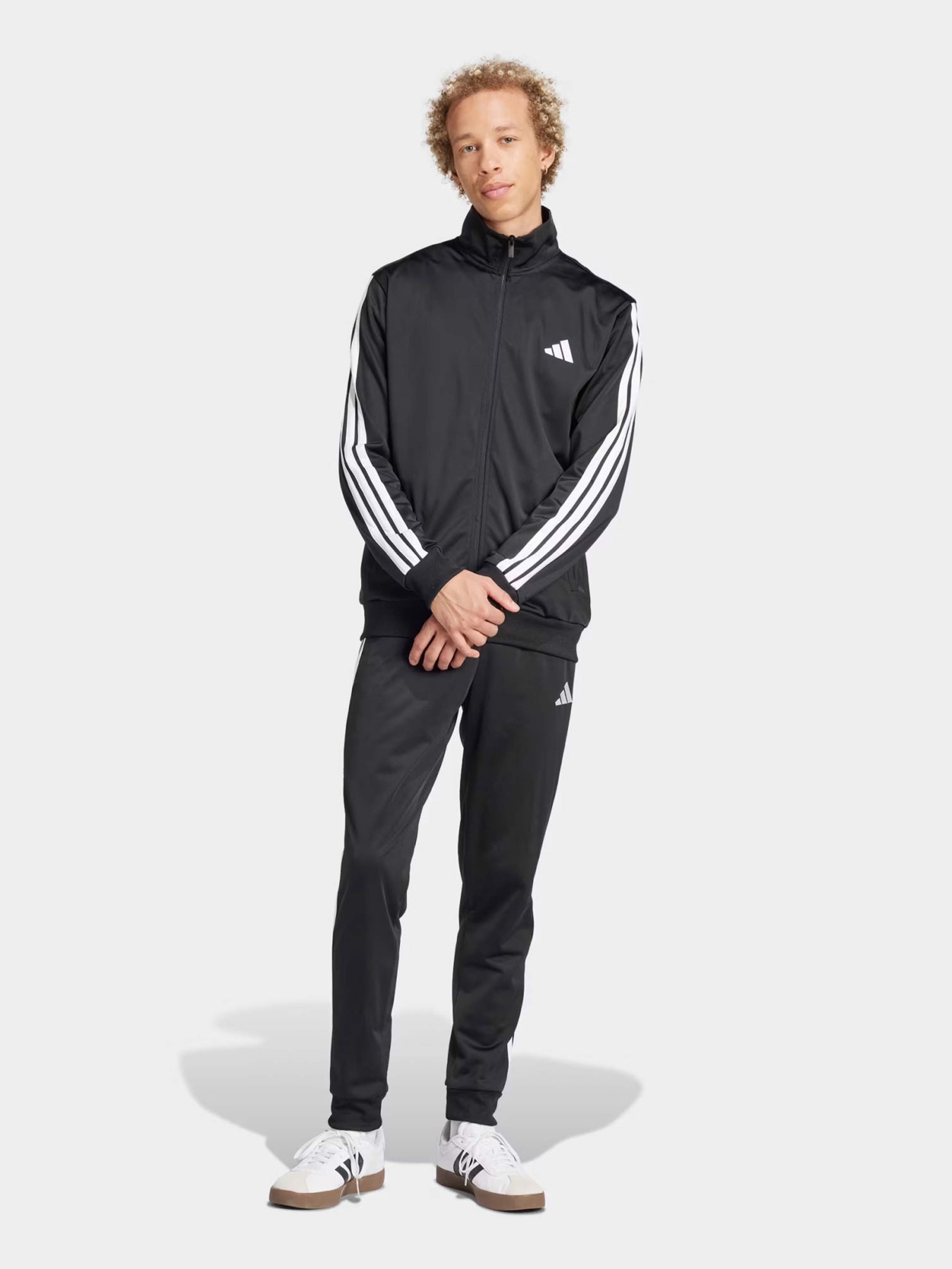 Спортивный костюм Adidas Sportswear Basics 3-Stripes Tricot модель JI8858 Фото
