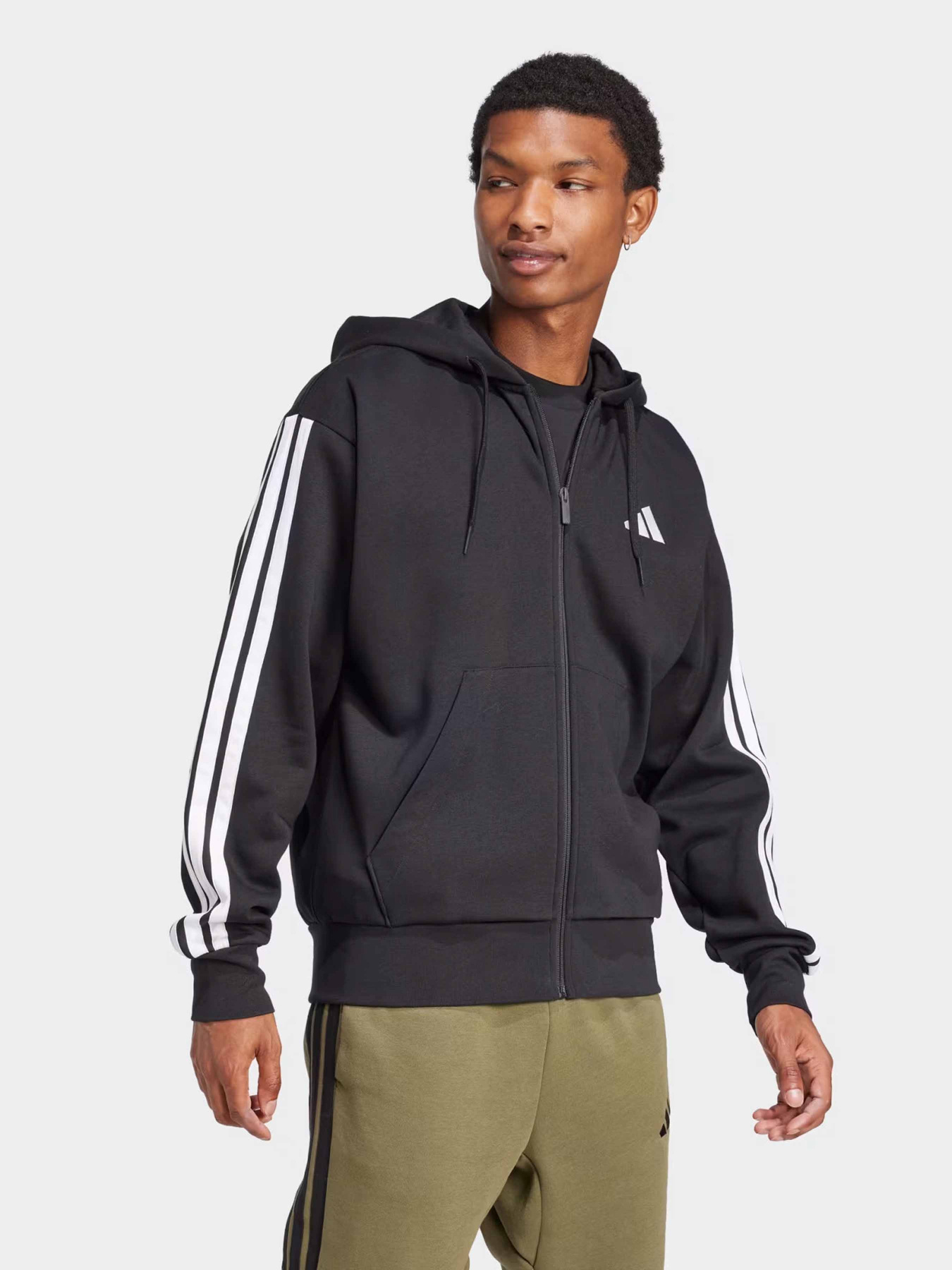 Спортивна кофта Adidas ESSENTIALS 3-STRIPES модель JD1870 Фото