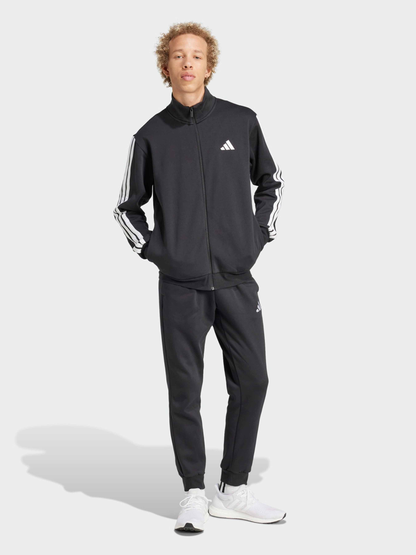 Спортивний костюм Adidas Sportswear Basic 3-Stripes модель JI8878 Фото