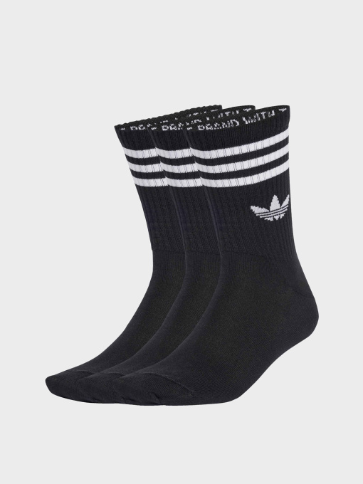 Набор носков Adidas 3-Stripes Crew 3p модель JV7402 Фото