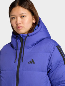 Пуховик Adidas ESSENTIALS CLIMAWARM 3-STRIPES модель JW9109 Фото