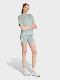 Спортивні шорти Adidas ESSENTIALS 3-STRIPES HIGH WAIS модель KC5190 Спортивні шорти Adidas ESSENTIALS 3-STRIPES HIGH WAIS модель KC5190 Фото