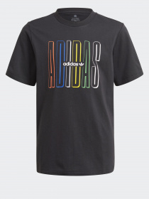 Футболка Adidas GRAPHIC LOGO PRINT модель GN7405 Фото