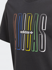 Футболка Adidas GRAPHIC LOGO PRINT модель GN7405 Фото