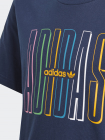 Футболка Adidas GRAPHIC LOGO PRINT модель GN7406 Фото