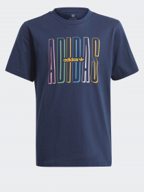 Футболка Adidas GRAPHIC LOGO PRINT модель GN7406 Фото