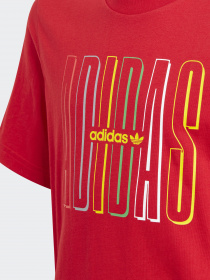 Футболка Adidas GRAPHIC LOGO PRINT модель GN7407 Фото