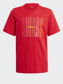 Футболка Adidas GRAPHIC LOGO PRINT модель GN7407 Фото