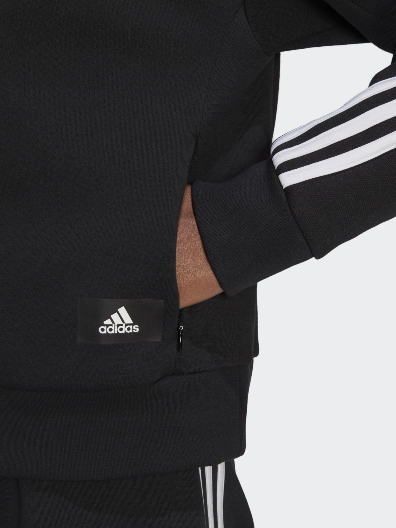 Свитшот Adidas Sportswear Wrapped 3-Stripes модель GL0343 Фото